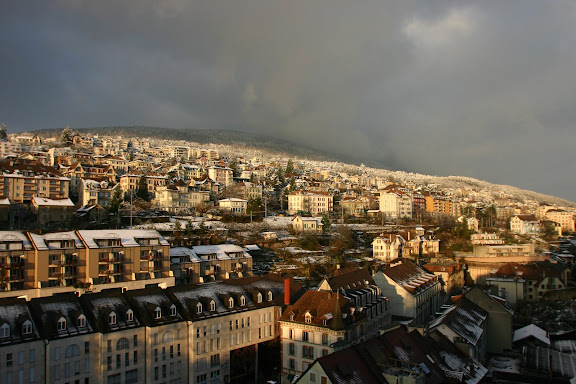 Neuchâtel en hiver
