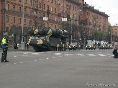 Репетиция парада. Дорога. 