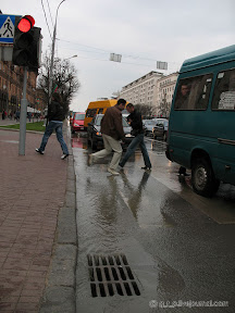 Репетиция парада. Дорога. 