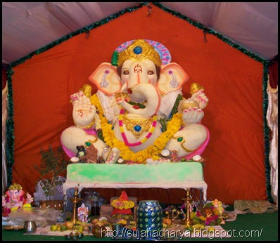 White ganesh