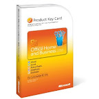 Microsoft Office Home & Business 2010 Product Key Card w/o CD (1 user)