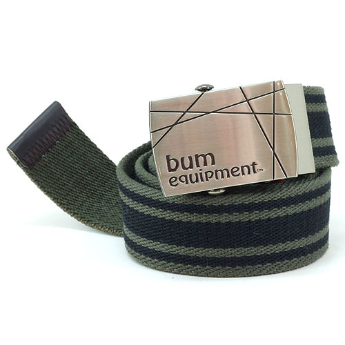 B.U.M. Equipment Canvas Belt - BEB019(Army Green)