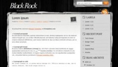 Black-Rock-blogger-template