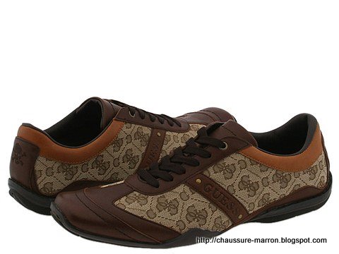 Chaussure marron:marron-611621