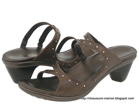 Chaussure marron:marron-610503