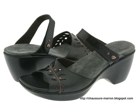 Chaussure marron:chaussure-610405