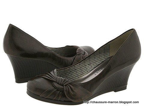 Chaussure marron:QC-611827