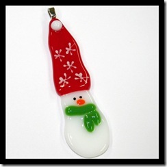 Fusedglasssnowman