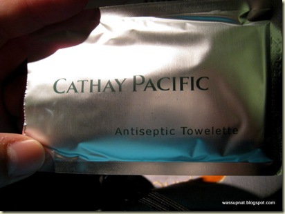 antiseptic towelette?