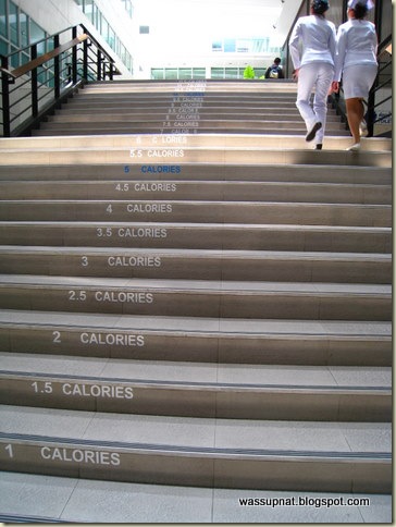 calorie stairs
