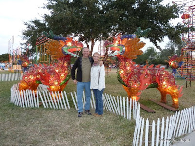 Jerry n' Cynthia at the Festival of Lights