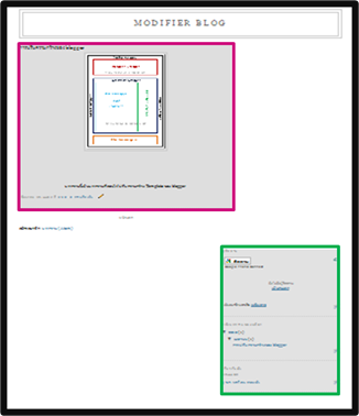 โค้ด Template blogger