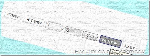 Page Navigation for blogger
