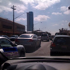 Braving Austin traffic to run a few Spruce errands