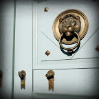 Lion knocker photo