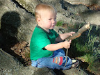 Climbing on Carrots 6.JPG