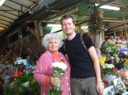Portuguese Language student in Bolhao Market