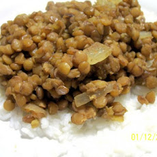 Honey Baked Lentils