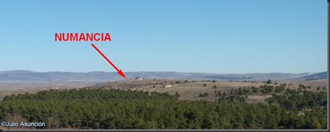 Numancia desde el sur Numancia desde el sur