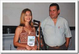 Bernadete Duarte, do Canal Brasil e Márcio Mendonça da TV Difusora Bernadete Duarte, do Canal Brasil e Márcio Mendonça da TV Difusora