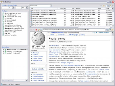 DocFetcher search documents for text or word