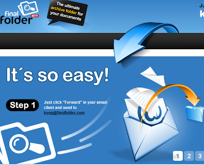 Backup Your Files Online, Email Them To Finalfolder