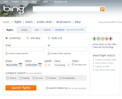 Microsoft Bing Travel - Decision Engine Microsoft Bing Travel - Decision Engine