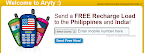Send Prepaid cellphone reload to Philippines
