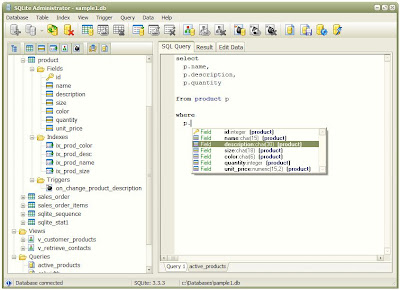 Creating database using SQLite Administrator Creating database using SQLite Administrator