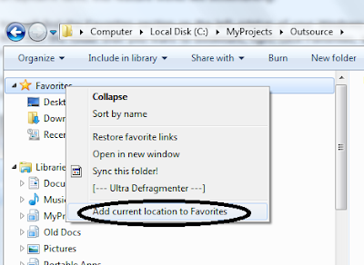 Add Folder To Favorites For Quicker Access In Windows 7 Add Folder To Favorites For Quicker Access In Windows 7
