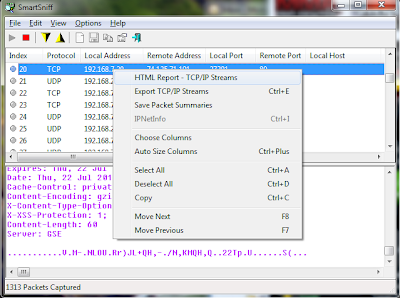 Capture Data Packets On Your Network Adapter With SmartSniff