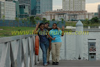 on the jetty
