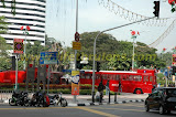Dataran Merdeka, heavily guarded