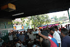 crowd at Court Malai Temple