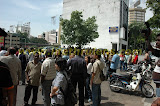 crowd at Court Malai Temple