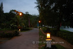 walkway leading to resort walkway leading to resort
