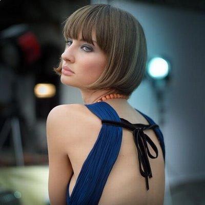 Inverted Bob Short Hairstyle