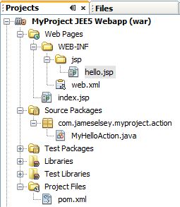 a basic Stripes framework