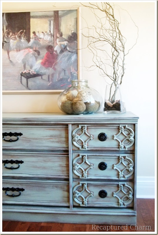 turquoise dresser 045a