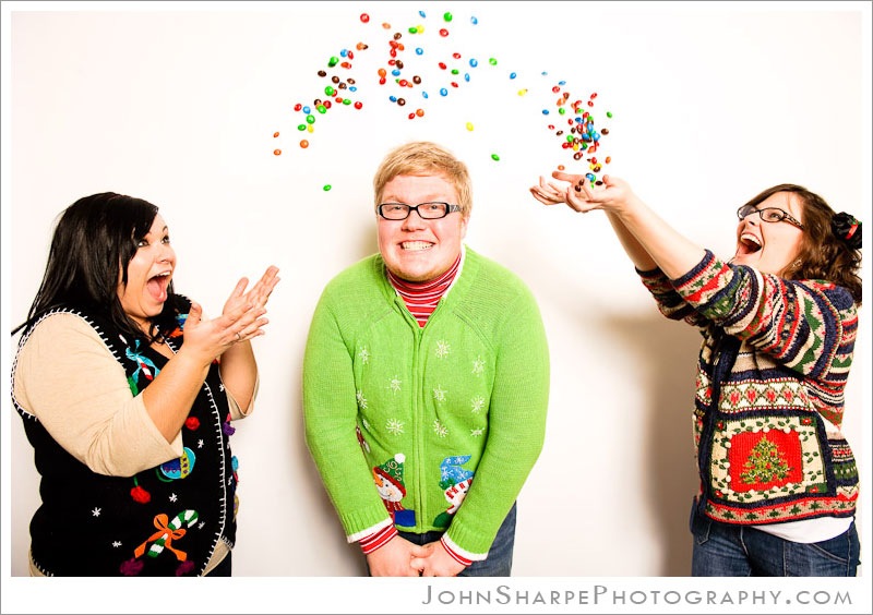 Ugly Sweater Christmas Party Photo Booth