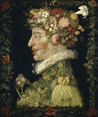 "Primavera" de Giuseppe Arcimboldo (Óleo sobre lienzo, 1573)