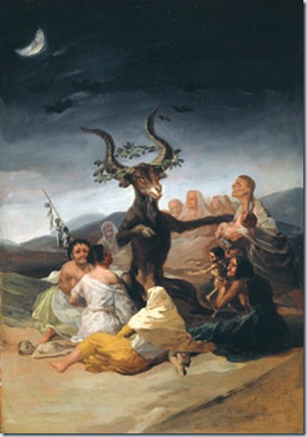 Goya, El aquelarre Goya, El aquelarre