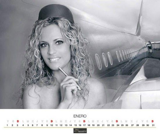 Calendario de las azafatas de Air Comet