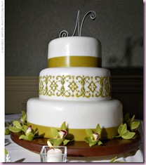 gold cake
