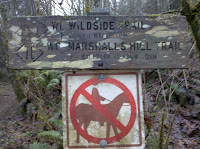 Marshall's Hill Trailhead Marker Photo