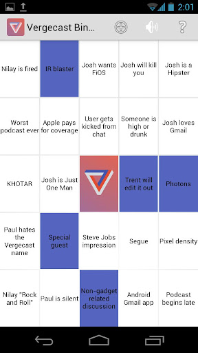 【免費娛樂App】Vergecast Bingo-APP點子