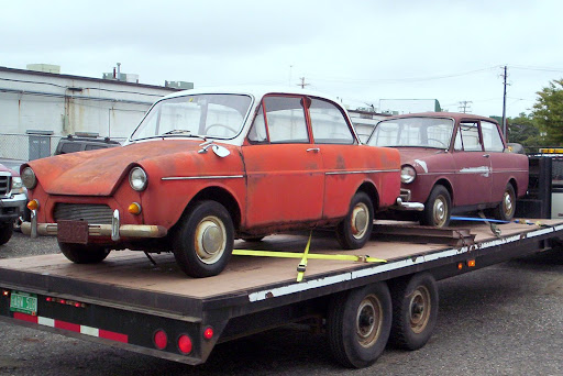 1965 DAF Daffodil type 31 and a 1960 DAF 600 Type 1 both in fairly