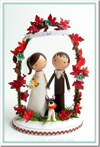 cute wedding cake toppers for animal people