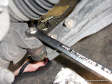 Removing Ball Joint - always wear proper foot wear