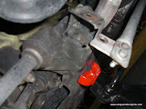 remove control arm bolt